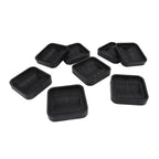 8pcs Wheel Stoppers Rubber Universal Scratch Proof Bed Sofa Caster Cups for Furniture