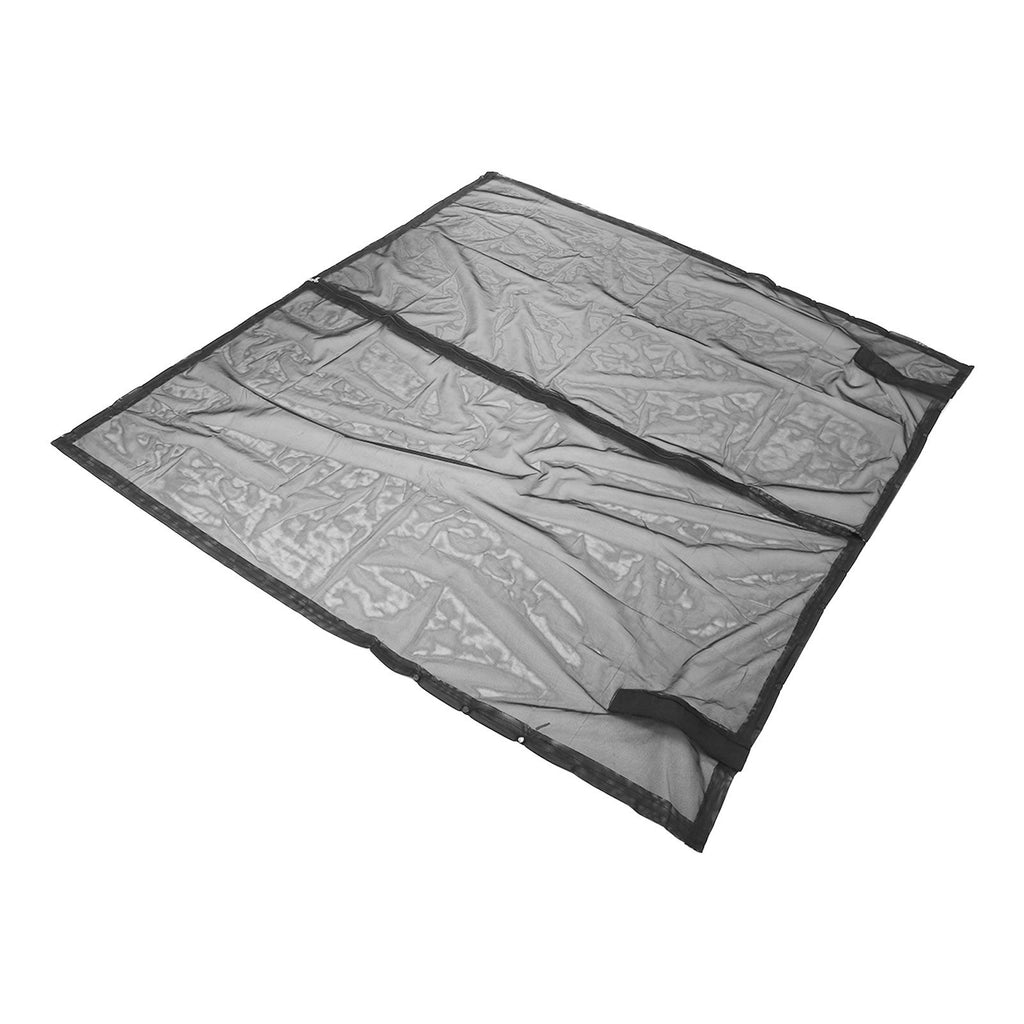 Car Trunk Mosquito Net Breathable Nylon Mesh UV Protection Secret Protection Car Trunk Screens for Camping Travel S, Distance Between Support Bars 110‑115cm/43.3‑45.3in