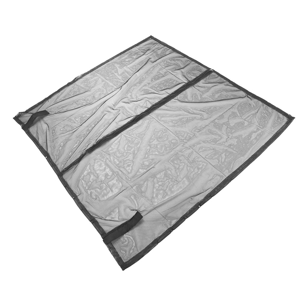 Car Trunk Mosquito Net Breathable Nylon Mesh UV Protection Secret Protection Car Trunk Screens for Camping Travel L,Distance Between Support Bars 121‑125cm/47.6‑49.2in