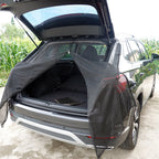 Car Trunk Mosquito Net Breathable Nylon Mesh UV Protection Secret Protection Car Trunk Screens for Camping Travel L,Distance Between Support Bars 121‑125cm/47.6‑49.2in