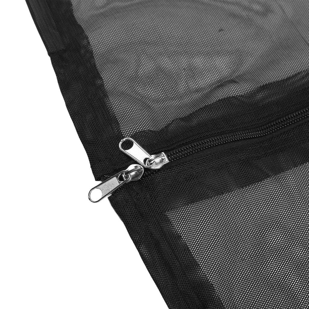 Car Trunk Mosquito Net Breathable Nylon Mesh UV Protection Secret Protection Car Trunk Screens for Camping Travel L,Distance Between Support Bars 121‑125cm/47.6‑49.2in