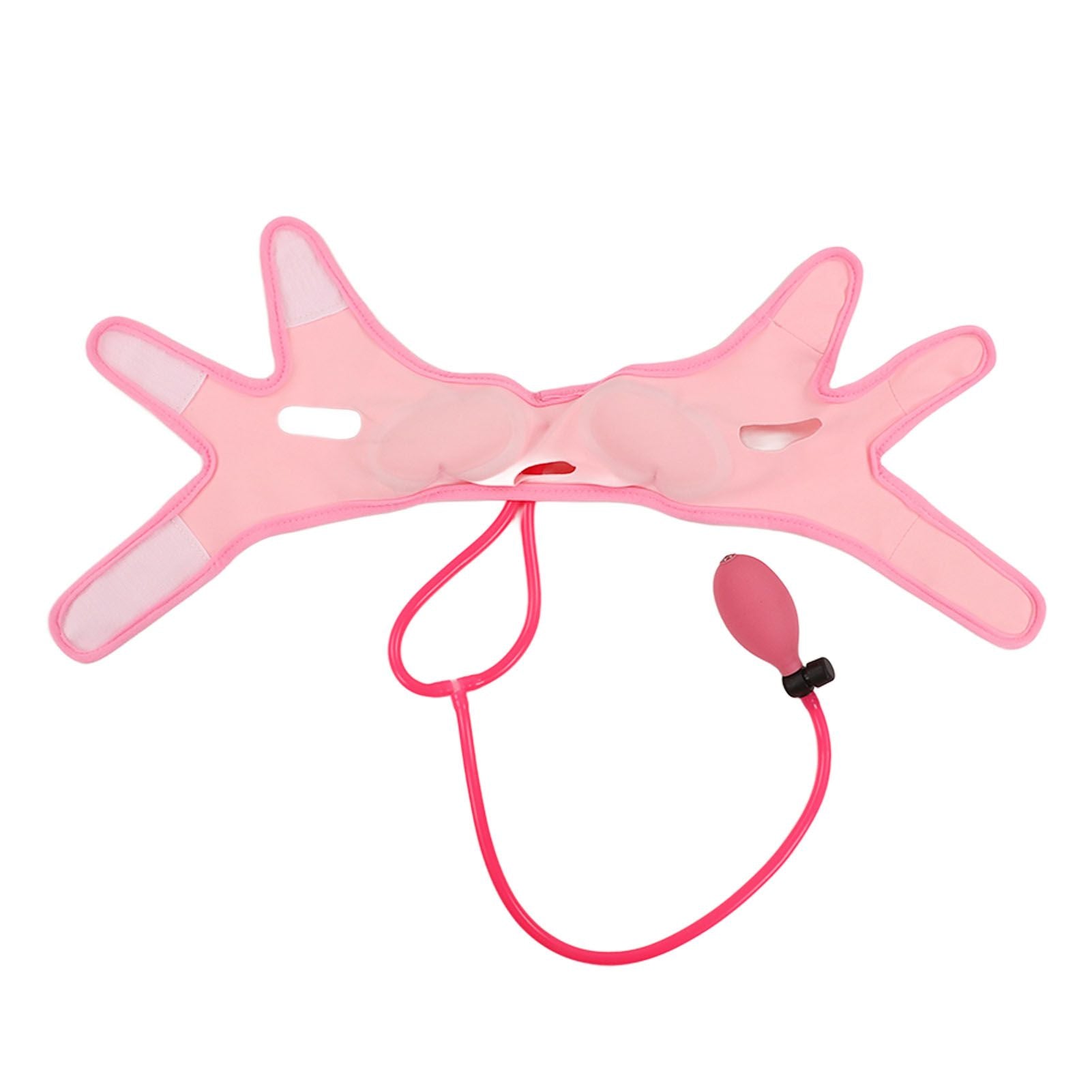 Inflatable Face Lifter Comfortable V Line Face Up Lift Belt V Face Lifting and Tightening Bandage for Women Men