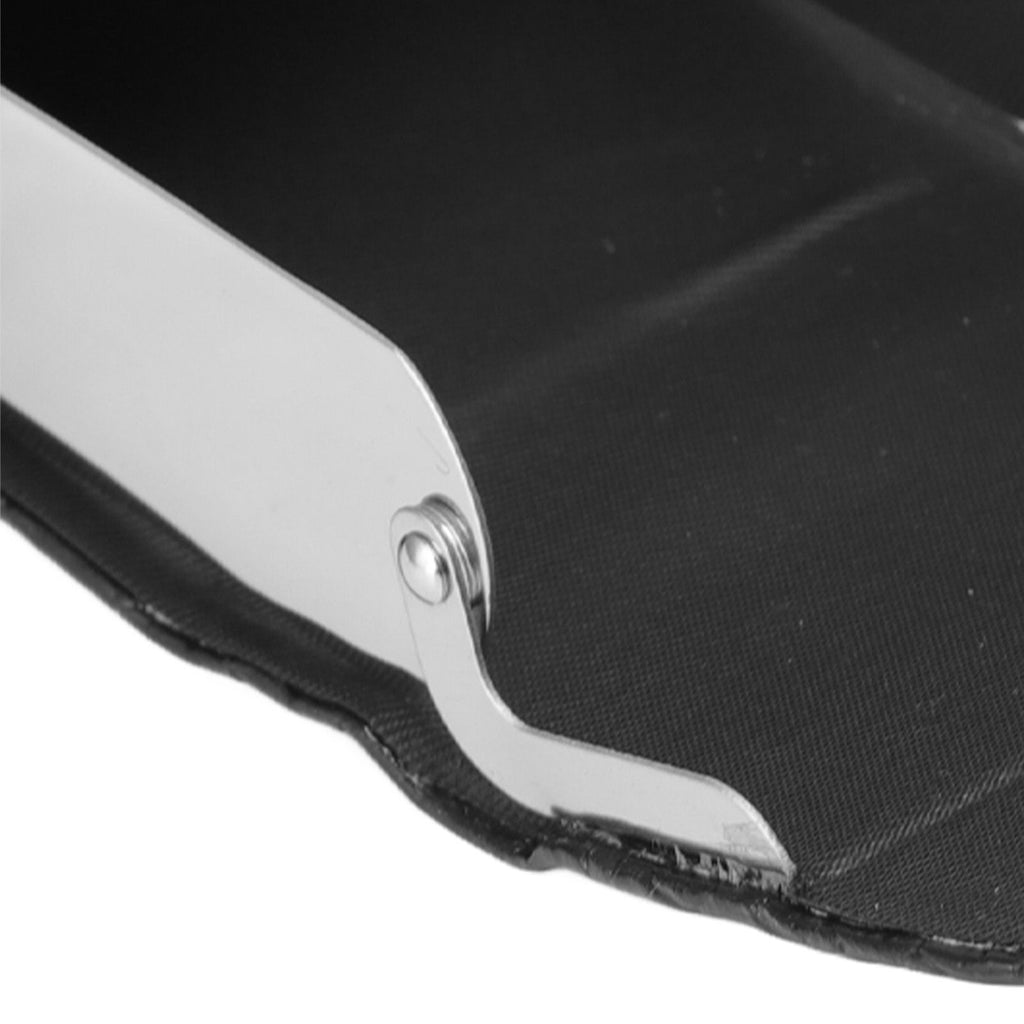 PU Leather Cigarette Box Multifunctional 20 Cigarettes Capacity Portable Card Case for Daily Home Black