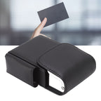 PU Cigarette Case with Lighter Holder 20 Packs Cigarette Box Wallet Design for Men Smoke Tools Black