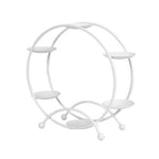 Ferris Wheel Display Rack Decorative Safe Rounded Edge Toys Storage Display Bracket Holder for Home White