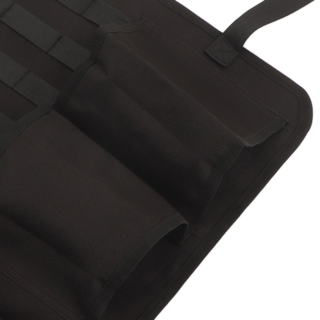 2PCS Auto Seat Organizer Oxford Cloth Waterproof Easy Cleaning Odor Free Backseat Car Organizer Black