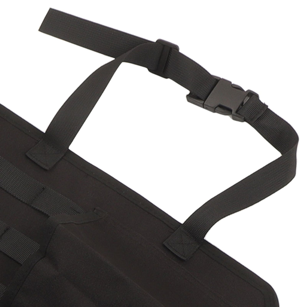 2PCS Auto Seat Organizer Oxford Cloth Waterproof Easy Cleaning Odor Free Backseat Car Organizer Black