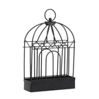 Metal Incense Repellent Holder Suspendable Modern Iron Safe Sandalwood Holder Rack for Home Bedroom Living Room Black