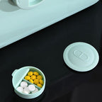 Medicine Storage Box Plastic Multi Layer Large Capacity Medicine Cabinet for Household Green (large)