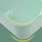 Medicine Storage Box Plastic Multi Layer Large Capacity Medicine Cabinet for Household Green (large)