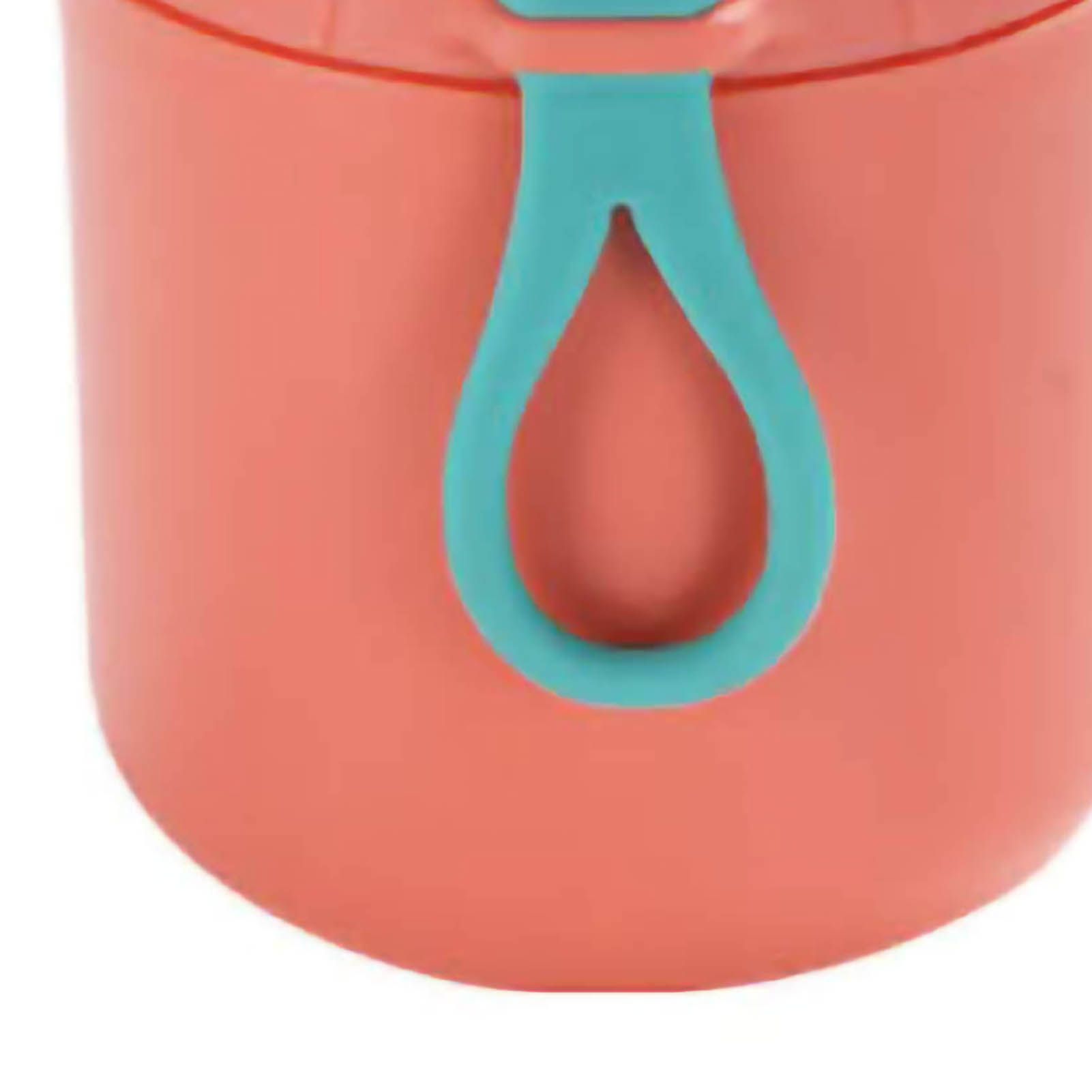 Thermal Soup Cup Stainless Steel Microwave Heating with Sealing Cap Breakfast Hot Food Container for Office Worker Orange