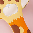 Cat Paw Bottle Opener Multifunctional Cute Cartoon Vibrant Colors Magnet Silicone Bottle Opener with Fridge Magnet for Home Yellow Dot