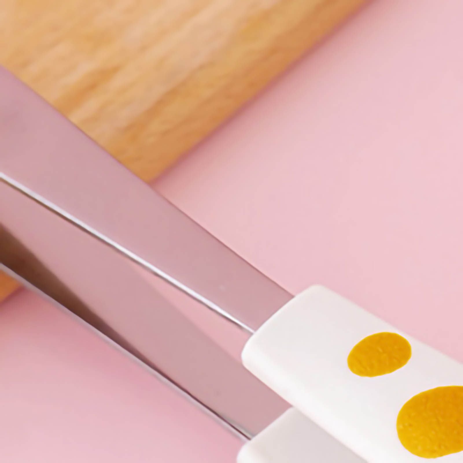 Kitchen Cooking Tong Cute Cat Paw Shape Stainless Steel Small Salad Barbecue Food Tong White M