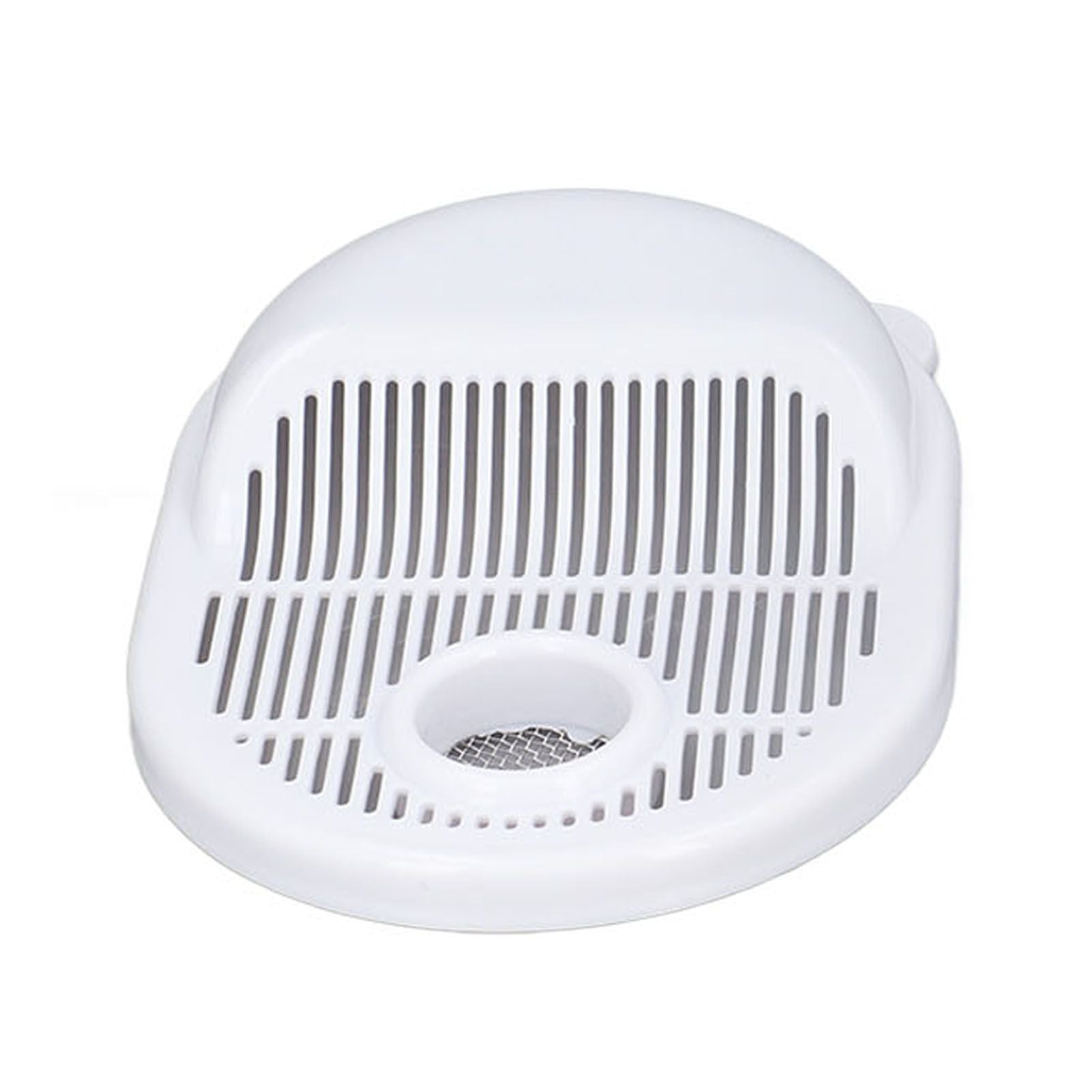 Rice Washing Bowl Water Flush Type ABS Clear Scale Fine Strainer Auxiliary Handle Rice Cleaning Basket for Kitchen