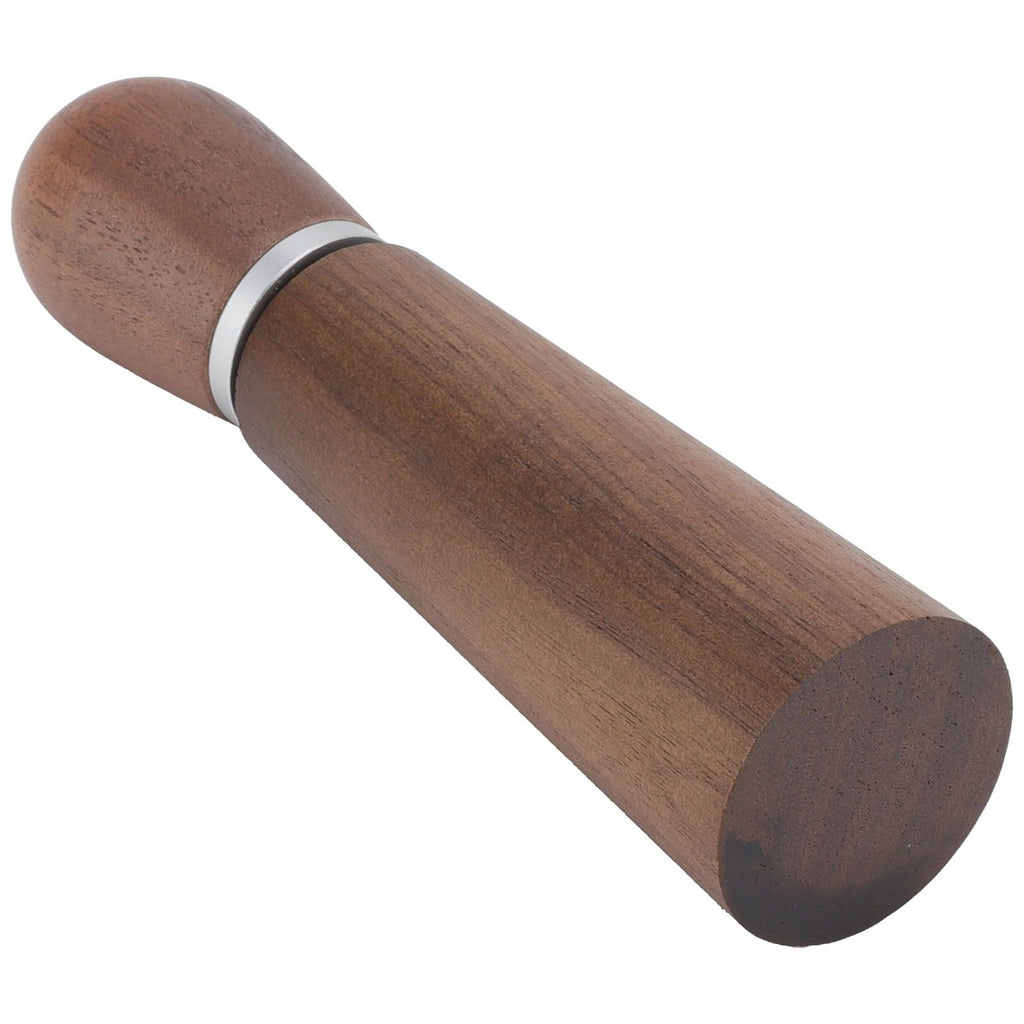 Coffee Distribution Tool Multifunctional Needle Coffee Distributor with Wooden Base for Home Travel Restaurant Curved Hook