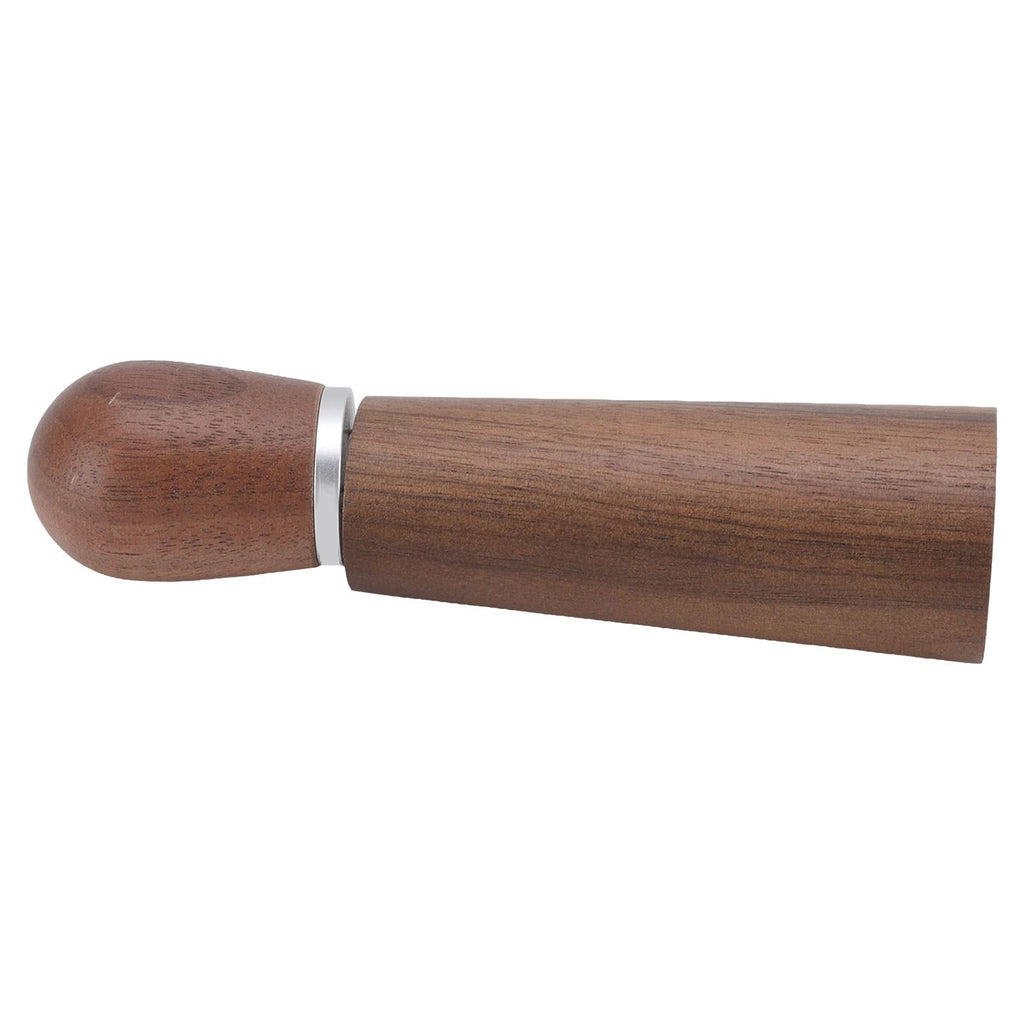 Coffee Distribution Tool Multifunctional Needle Coffee Distributor with Wooden Base for Home Travel Restaurant Curved Hook