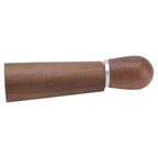 Coffee Distribution Tool Multifunctional Needle Coffee Distributor with Wooden Base for Home Travel Restaurant Curved Hook