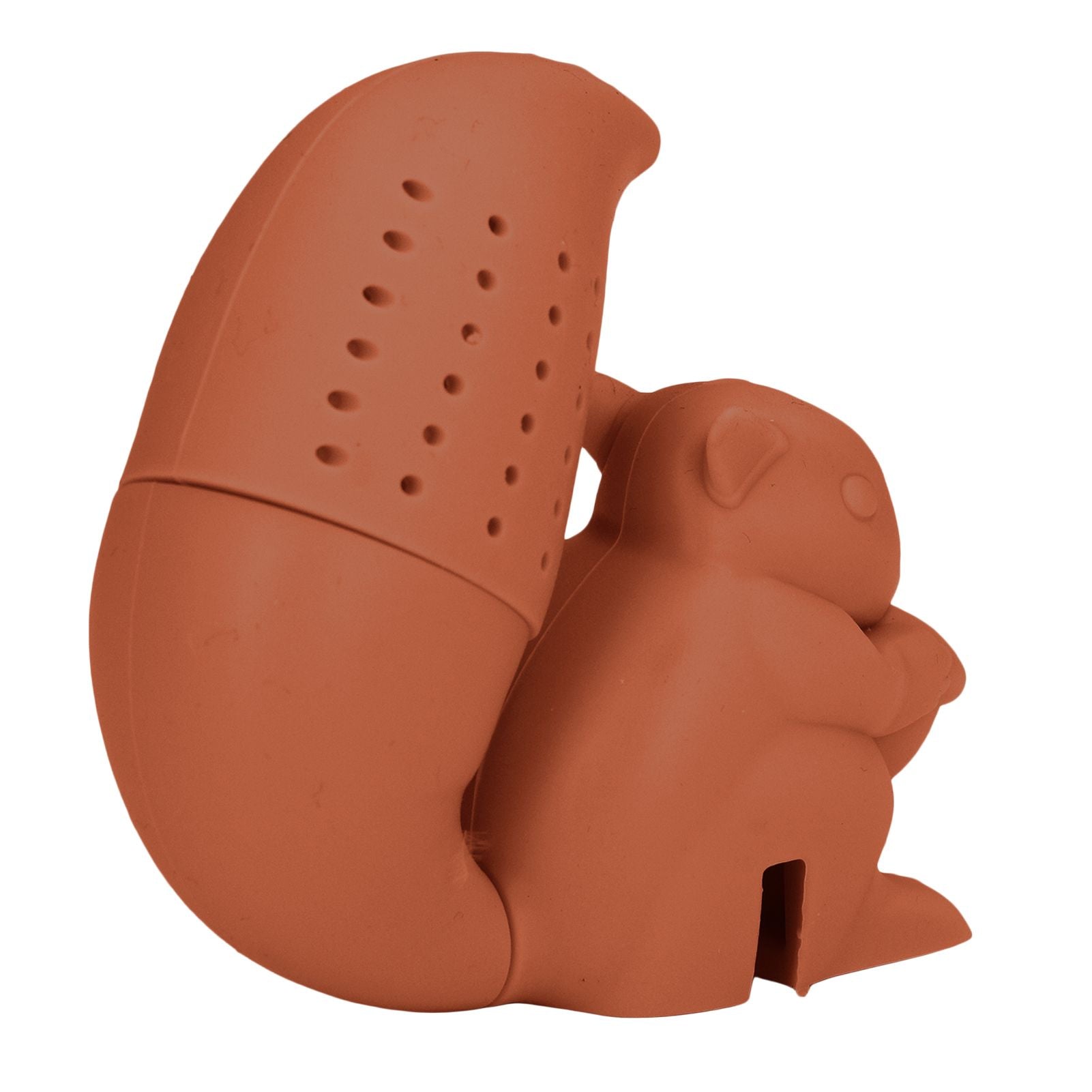 Food Grade Silicone Squirrel Shape Tea Strainer Cute Squirrel Shaped Tea Infuser Filter Coffee