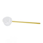 Glass Stirring Spoon High Temperature Resistance Simple 100ML Mixing Spoon Coffee Tea Spoon for Restaurants Home Yellow