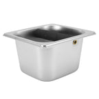 Stainless Steel Coffee Knock Box Coffee Grounds Container Box for Kitchen Canteen Western Restaurant Bar