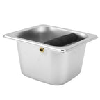 Stainless Steel Coffee Knock Box Coffee Grounds Container Box for Kitchen Canteen Western Restaurant Bar