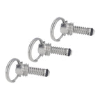 3PCS Beer Keg Relief Valve Replacement 304 Stainless Steel Keg Lid Pressure Release Valve