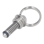 3PCS Beer Keg Relief Valve Replacement 304 Stainless Steel Keg Lid Pressure Release Valve