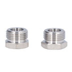 2Pcs Cola Barrel Adapter Distributor Connector Male Thread G5/8 Female Thread 1/4MFL