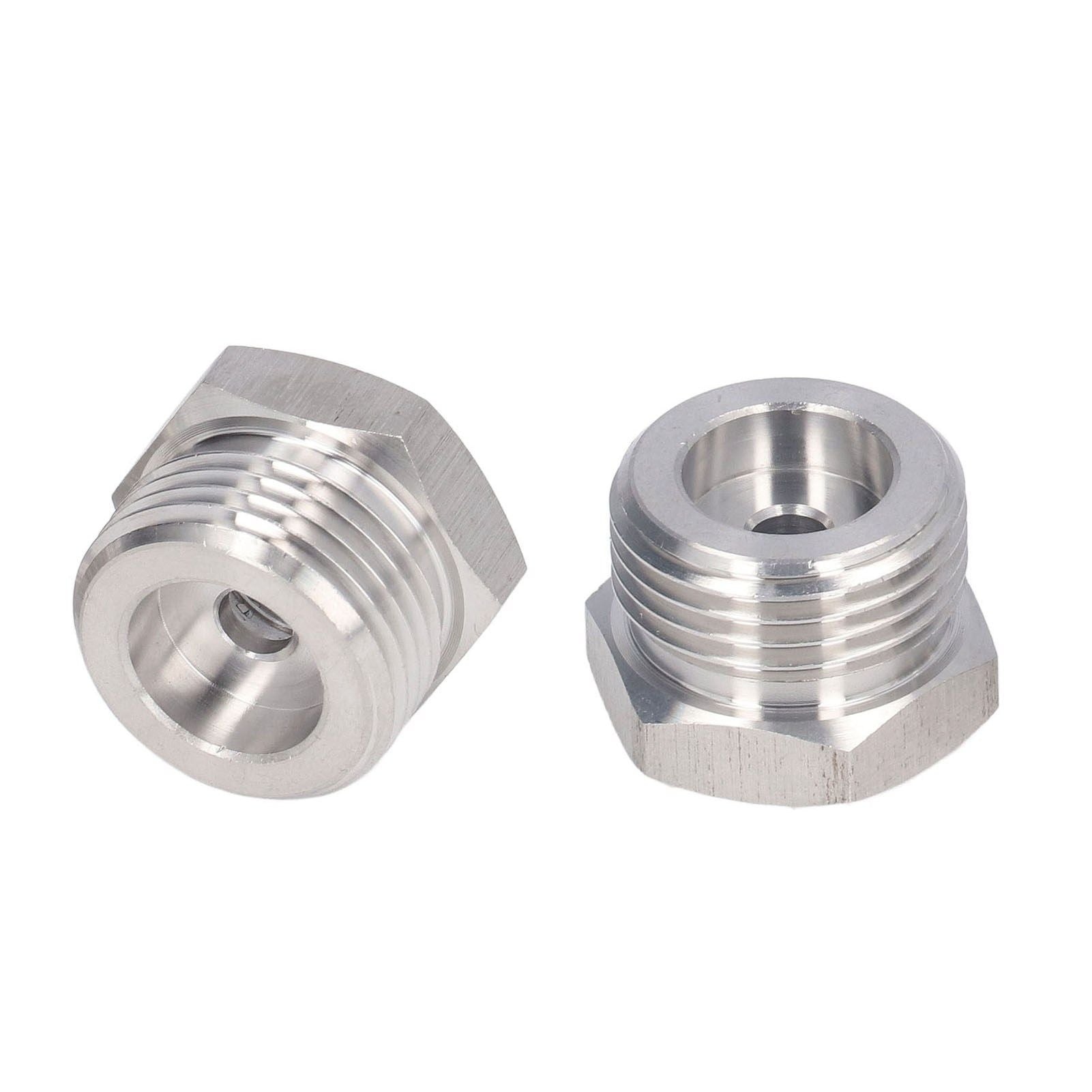 2Pcs Cola Barrel Adapter Distributor Connector Male Thread G5/8 Female Thread 1/4MFL