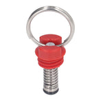 2Pcs Keg Pressure Relief Valve Ball Lock Lid Cornelius Style Accessory Set Kit for Safety Red