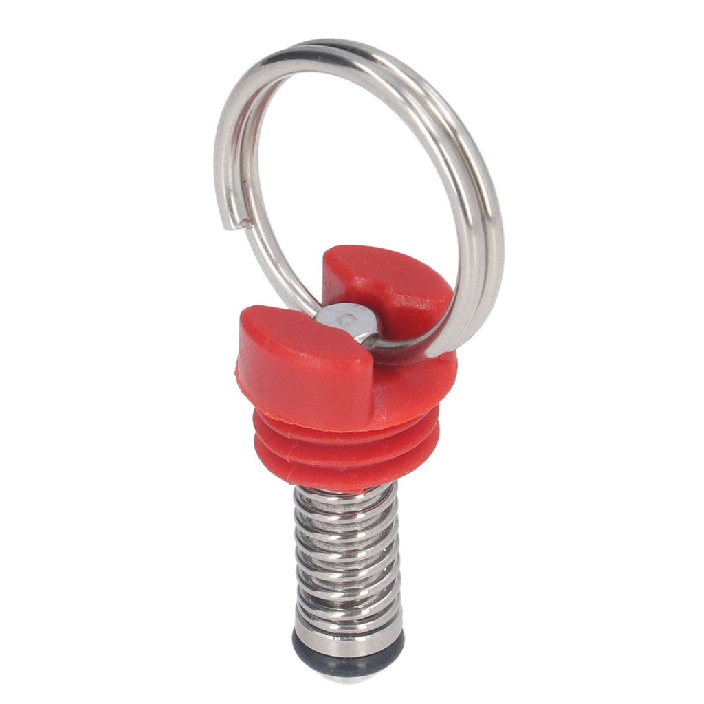 2Pcs Keg Pressure Relief Valve Ball Lock Lid Cornelius Style Accessory Set Kit for Safety Red