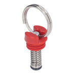 2Pcs Keg Pressure Relief Valve Ball Lock Lid Cornelius Style Accessory Set Kit for Safety Red