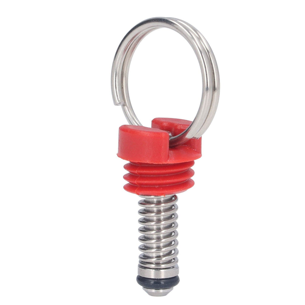 2Pcs Keg Pressure Relief Valve Ball Lock Lid Cornelius Style Accessory Set Kit for Safety Red