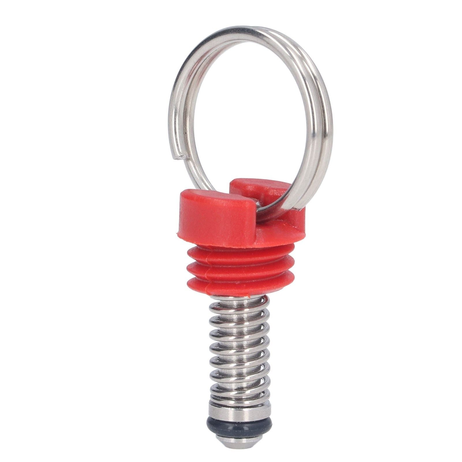 2Pcs Keg Pressure Relief Valve Ball Lock Lid Cornelius Style Accessory Set Kit for Safety Red