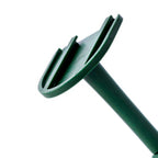 Kitchen Wall Mounted Hook Traceless 360 Degree Punch Free with 6 Hook Kitchen Utensil Hanger for Storage Green