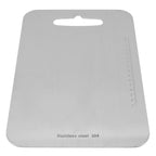 Cutting Board Double Sided 304 Stainless Steel Easy Cleaning for Cooking Kitchen S