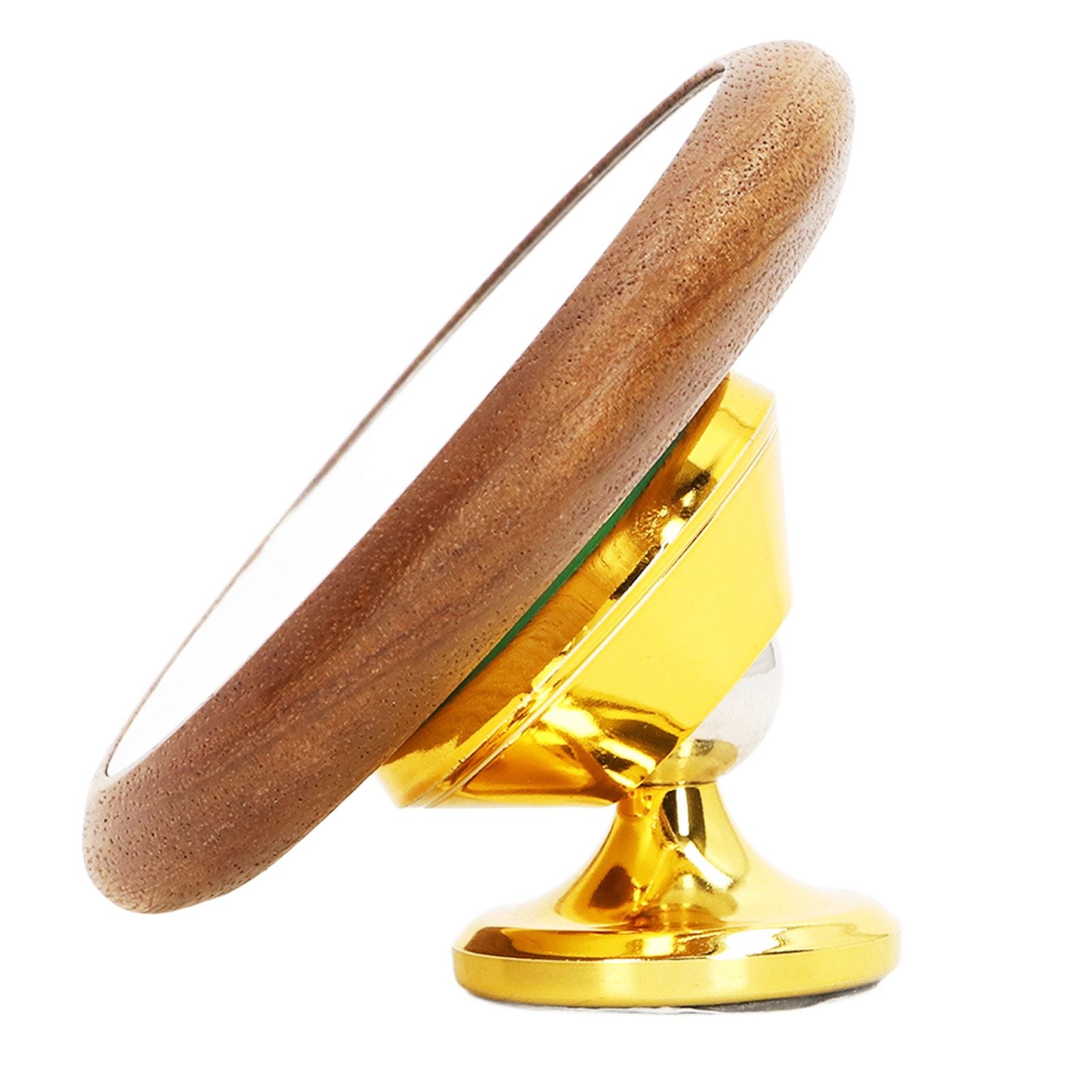 Coffee Shot Mirror for Bottomless Portafilter Multi Directional Rotation Visualization Coffee Flow Rate Observation Reflective Mirror Gold