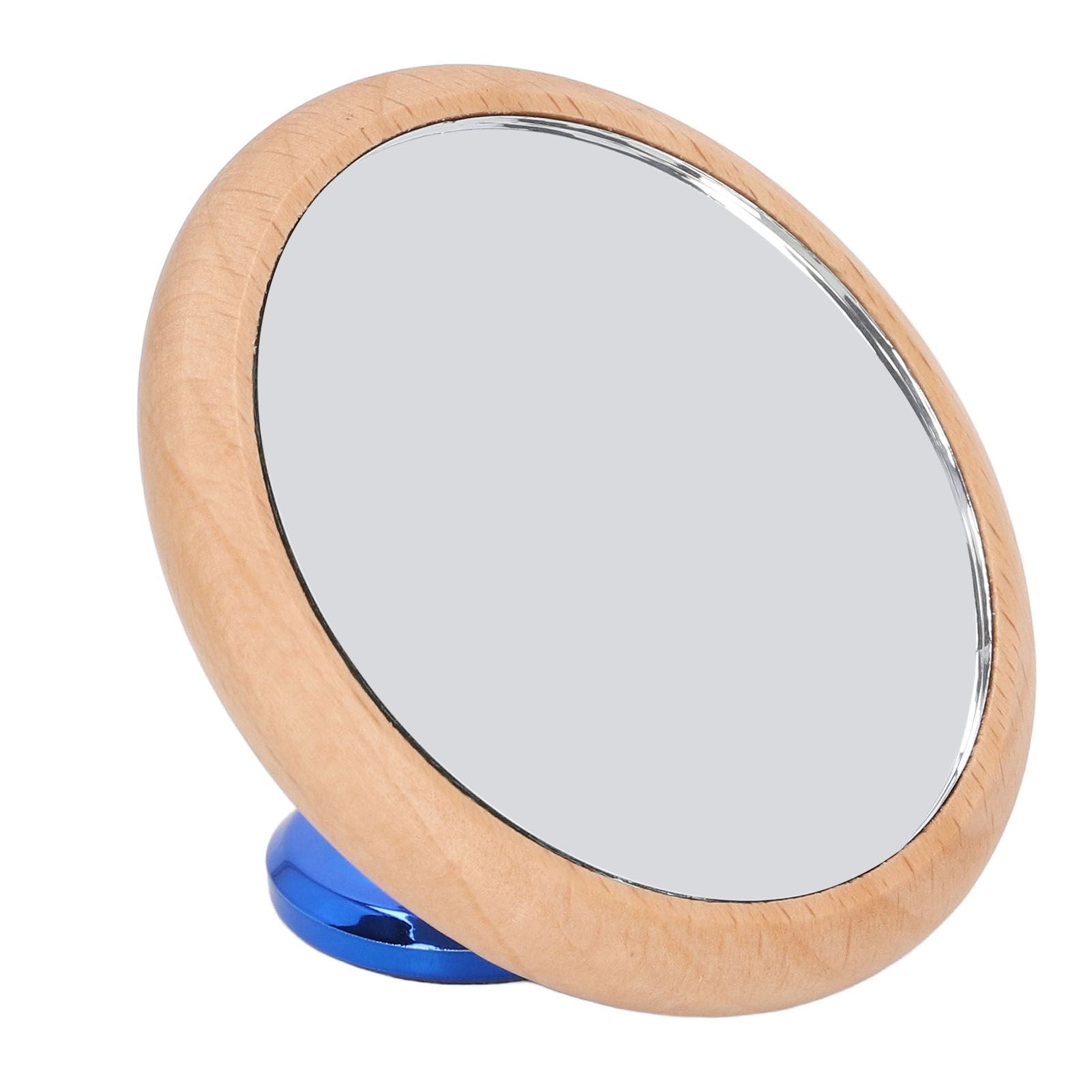 Coffee Reflective Mirror Multidirectional Rotation Adjustable Magnetism Observative Mirror for Kitchen Blue