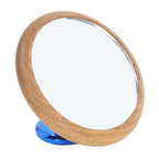Coffee Flow Rate Observation Reflective Mirror Walnut 360 Degree Rotatable Visual Extraction Coffee Shot Mirror Blue