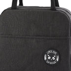 Lunch Bag High Capacity Reusable Tote Heat Preservation Dinner Insulation Hangbag Black