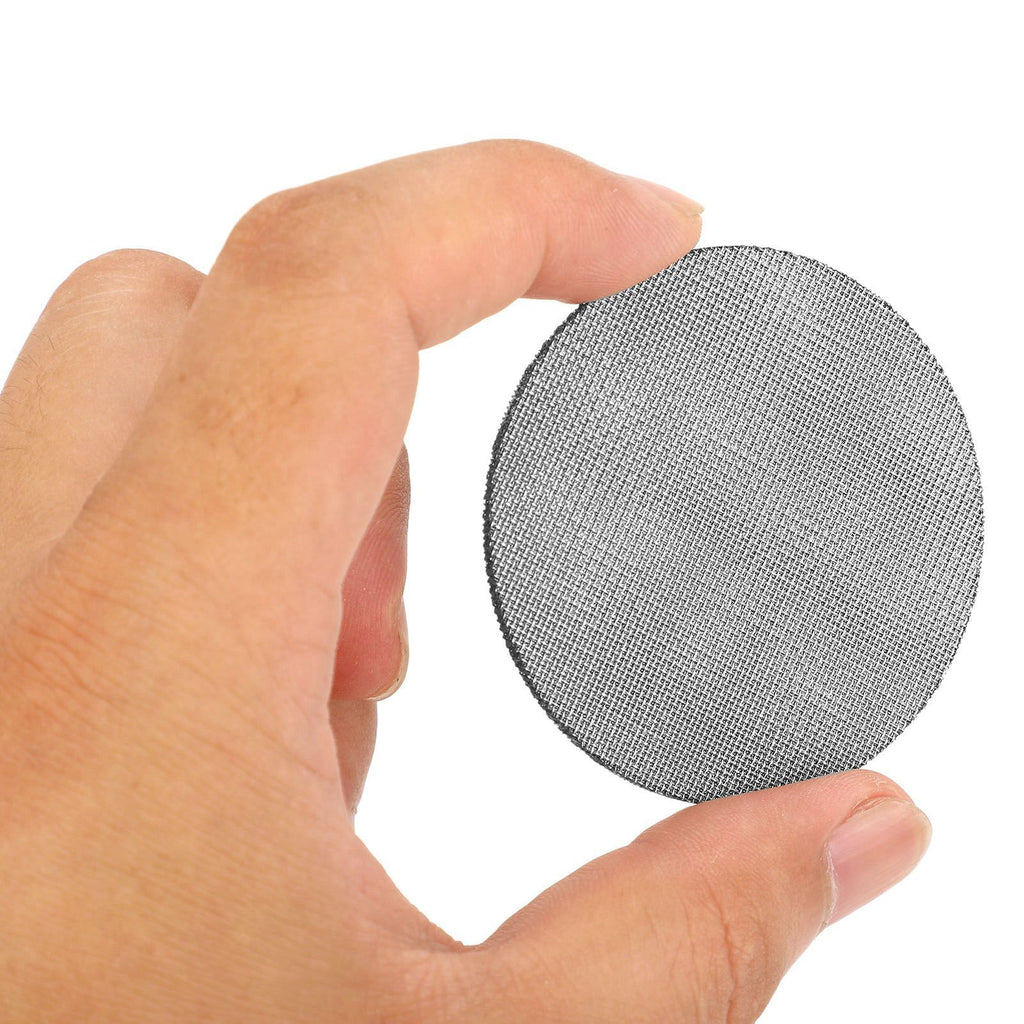 58.5mm Coffee Puck Screen 304 Stainless Steel Reusable Coffee Filter Mesh Plate for Coffee Machine Handle 100μm