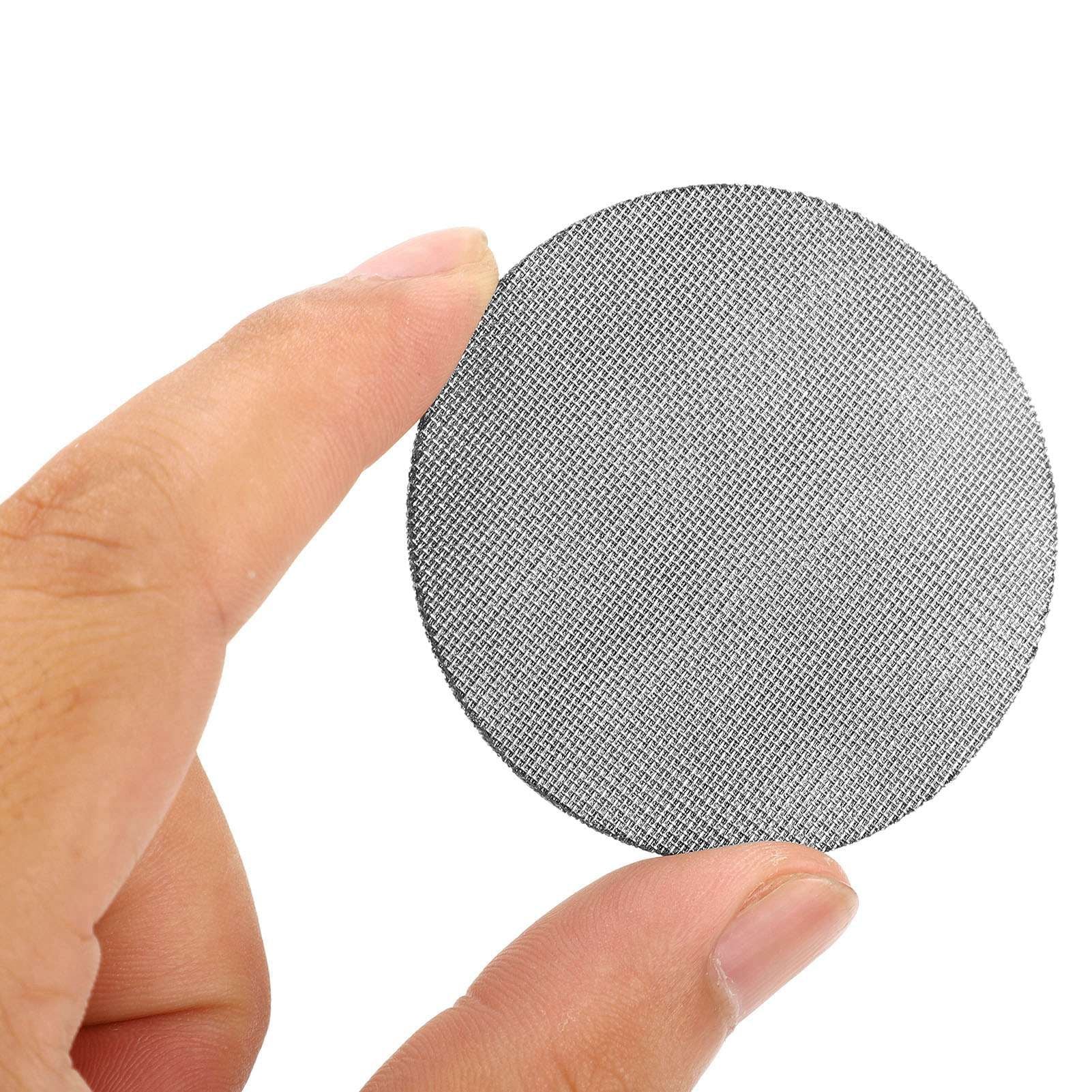 58.5mm Coffee Puck Screen 304 Stainless Steel Reusable Coffee Filter Mesh Plate for Coffee Machine Handle 100μm