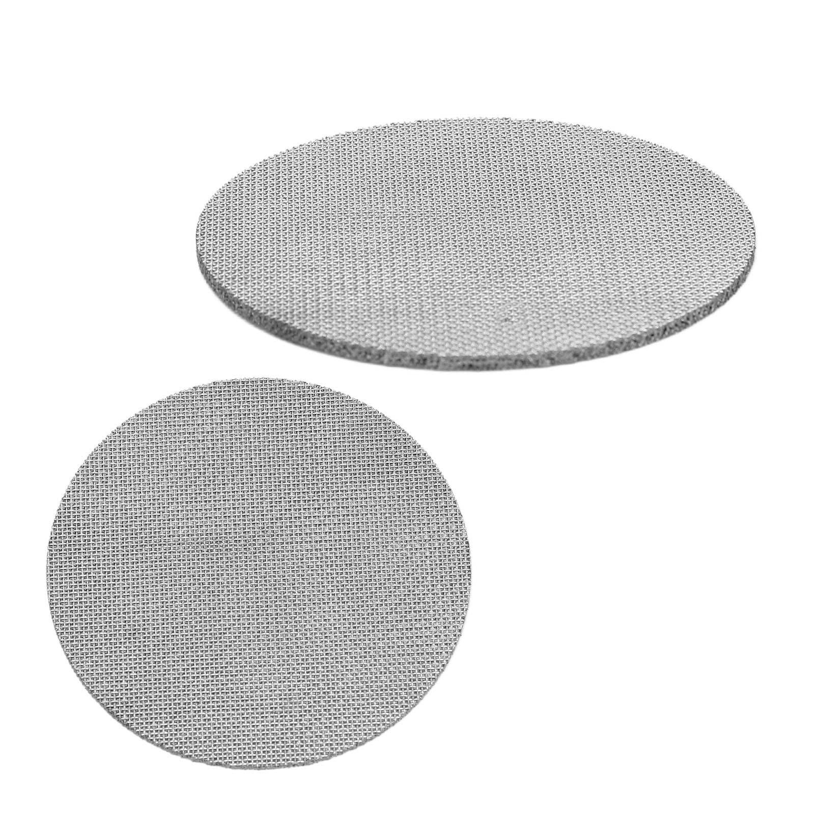 58.5mm Coffee Puck Screen 304 Stainless Steel Reusable Coffee Filter Mesh Plate for Coffee Machine Handle 100μm