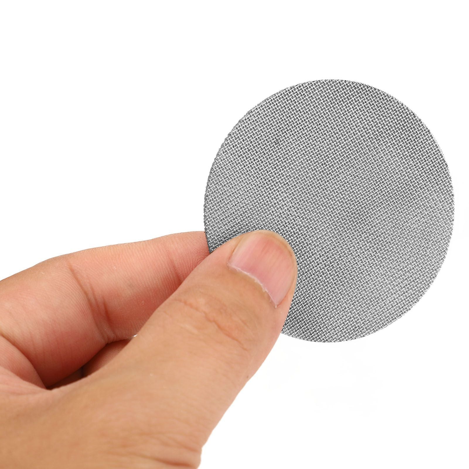 58.5mm Coffee Puck Screen 304 Stainless Steel Reusable Coffee Filter Mesh Plate for Coffee Machine Handle 150μm
