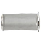 Cold Brew Coffee Filter Stainless Steel Reusable Wide Mouth Mesh Cylindrical Filter with White Gasket for Tea 8x15cm/3.15x5.91in