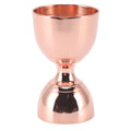 Cocktail Jigger 30/60ml Stainless Steel Durable High Accuracy Wide Opening Shot Measure Jigger for Cocktail Liquor 30/60ml Rose Gold