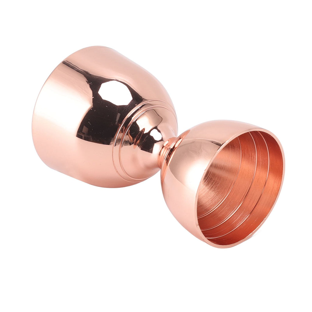 Cocktail Jigger 30/60ml Stainless Steel Durable High Accuracy Wide Opening Shot Measure Jigger for Cocktail Liquor 30/60ml Rose Gold