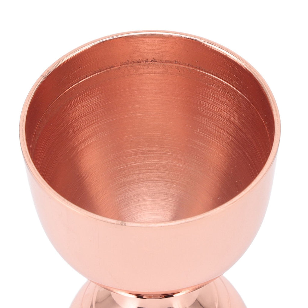 Cocktail Jigger 30/60ml Stainless Steel Durable High Accuracy Wide Opening Shot Measure Jigger for Cocktail Liquor 30/60ml Rose Gold