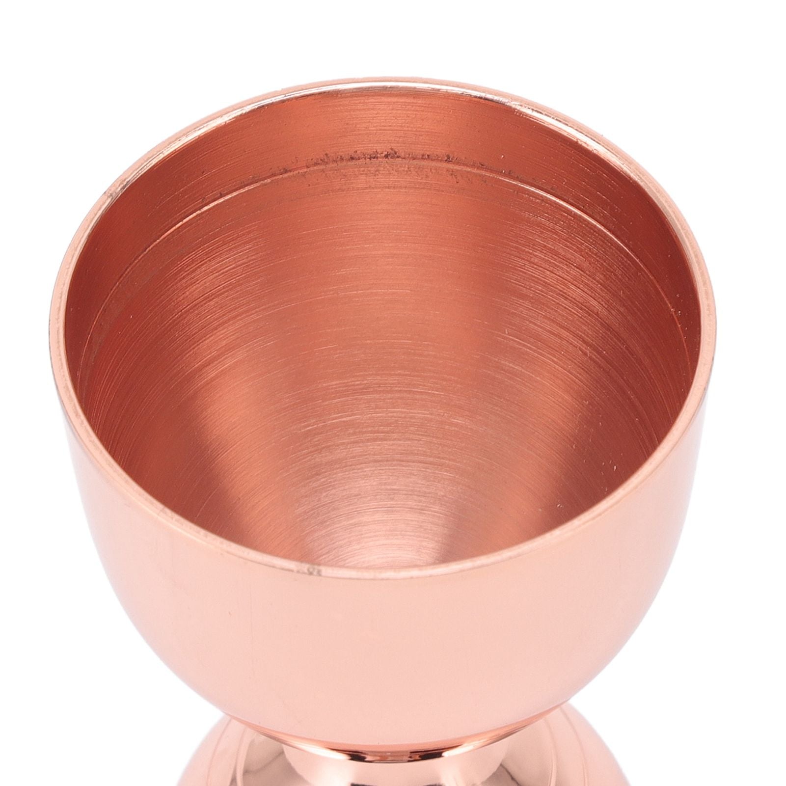 Cocktail Jigger 30/60ml Stainless Steel Durable High Accuracy Wide Opening Shot Measure Jigger for Cocktail Liquor 30/60ml Rose Gold