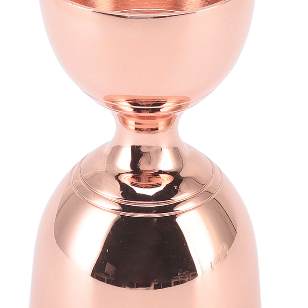 Cocktail Jigger 30/60ml Stainless Steel Durable High Accuracy Wide Opening Shot Measure Jigger for Cocktail Liquor 30/60ml Rose Gold